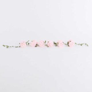 Rosengirlande, Rosa, Schaumstoff, L: 140 cm