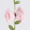 Rosengirlande, Rosa, Schaumstoff, L: 140 cm