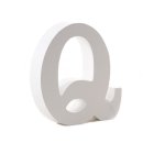 Holz-Buchstabe &quot;Q&quot;