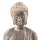 Buddha-Figur aus Polystone braun/gold