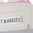 "Just married" 2er Set zum Hängen