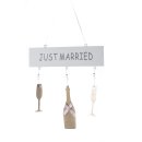 "Just Married" Hängeschild