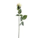 Kunst-Blume Rose zartgrün