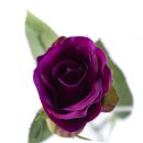 Kunst-Blume Rose violett