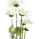 Kunst-Blume Chrysantheme weiß