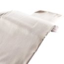 Satin-Dekostoff ca. 150 x 300 cm taupe