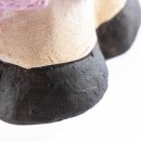 Süßes Keramik-Schaf für drinnen und draußen mittel rosa