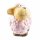 Süße Keramik-Schafe im 4er Set mini rosa
