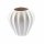 Große Keramik-Vase Ballon-Förmig matt-weiß ca. 28 cm
