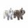 Mini Elefanten Figuren in verschiedenen Farben