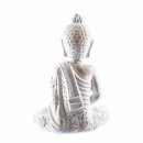 Buddha Figur in verschiedenen Farben Weiß