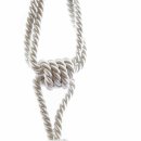 Gardinen/Vorhang Raffhalter Quaste mit Strass in Weiß