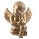 Vertr&auml;umte Engel Figur in verschiedenen Farben Gold