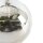 Bruchfeste XXL Christbaumkugeln Silber Ø ca. 14 cm