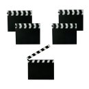 Mini Filmklappen im 5er Set / Tischkarten