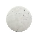 Marmorplatte / Tablett rund weiß grau 30cm