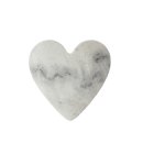 Marmorplatte / Herz rund wei&szlig; grau zwei verschiedene Gr&ouml;&szlig;en