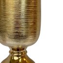 Keramik Vase gold 26,5 cm