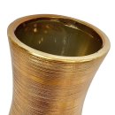 Keramik Vase gold 24 cm