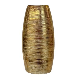 Keramik Vase gold 26 cm