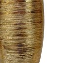 Keramik Vase gold 26 cm