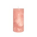 Echtwachs Kerzen im 2er Set rosa gro&szlig;