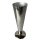 Metall Vase geh&auml;mmert ca. 27 cm silber