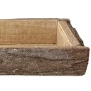 Holz Tablett Naturprodukt in zwei verschiedenen Größen
