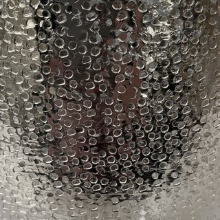 Metall Übertopf im 2er Set silber modern Trend 2021