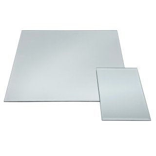 Spiegelplatten in 2 verschiedenen Größen