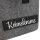 Filztasche dunkelgrau " Krimskrams "