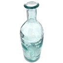 Große Glasvase/Flasche  ca.35 cm türkis