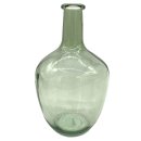 Glasballon/Vase/Flasche ca. 34 cm gr&uuml;n