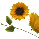 Kunst-Blumen Sonnenblumen im 3er Set ca. 56 cm