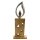 Holzaufsteller Kerzen mit silberner Flamme in 2 verschiedenen Gr&ouml;&szlig;en