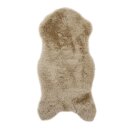 Mini Deko Fell Teppich beige ca. 30 x 60 cm