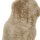 Mini Deko Fell Teppich beige ca. 30 x 60 cm