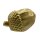 Eichel aus Ton gold ca. 17,5 cm
