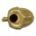 Eichel aus Ton gold ca. 17,5 cm
