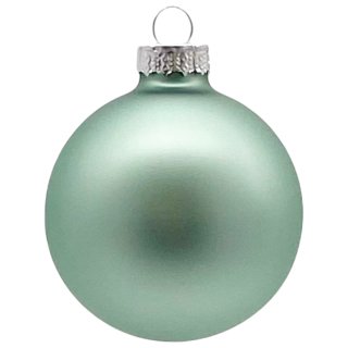 Glas Christbaumkugeln mint im 10er Set Ø ca. 5,7 cm