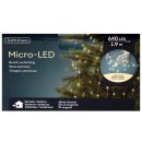 Lichterb&uuml;ndel 640 LED ca. 1,9 m warmweiss