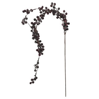 Vereister Deko Beeren- Zweig ca. 114 cm