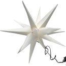 LED Weihnachtsstern/Leuchtstern weiss &Oslash;  ca. 60 cm