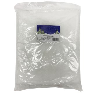 Schneematte 125 cm weiss Weihnachten