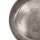 Metall-Teller silber gemustert &Oslash; 33 cm