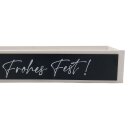 Holzkiste / Geschenkbox "Frohes Fest"