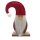 Weihnachtsmann aus Holz mit roter Mütze ca. 34 cm