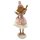 Engel Deko-Figur mit Stern rosa ca. 20 cm