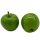 Deko M&auml;rchen-Apfel gr&uuml;n im 4er Set ca. 6 cm