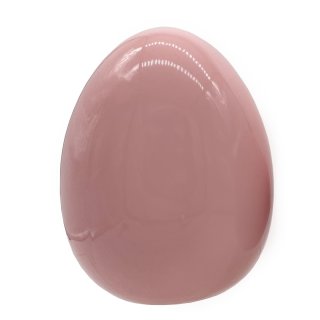 Keramik Ostereier in 4 verschiedenen Größen rosa